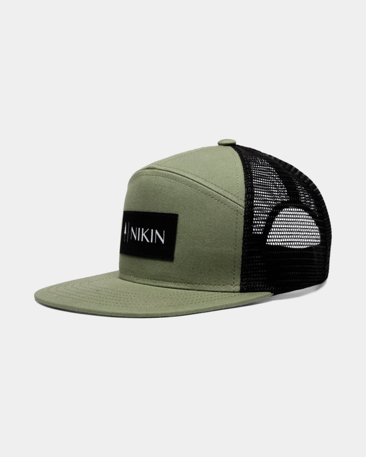 TreeCap 7Panel Trucker NIKIN Pickle