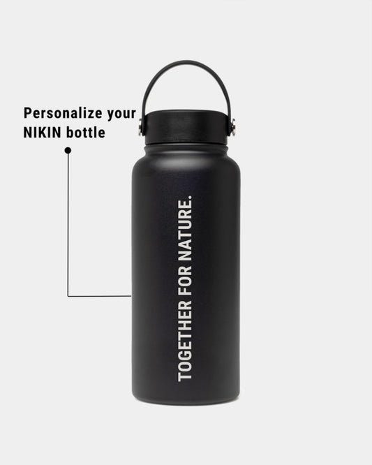 TreeBottle Carry 1L Personalized (big text) Black