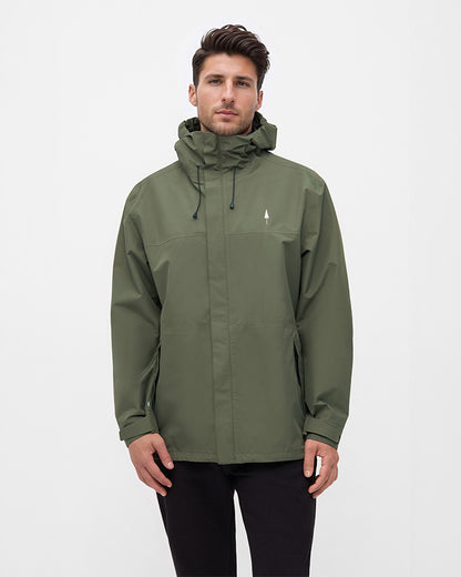 TreeJacket Rain Dark Olive - JACKET - NIKIN EU