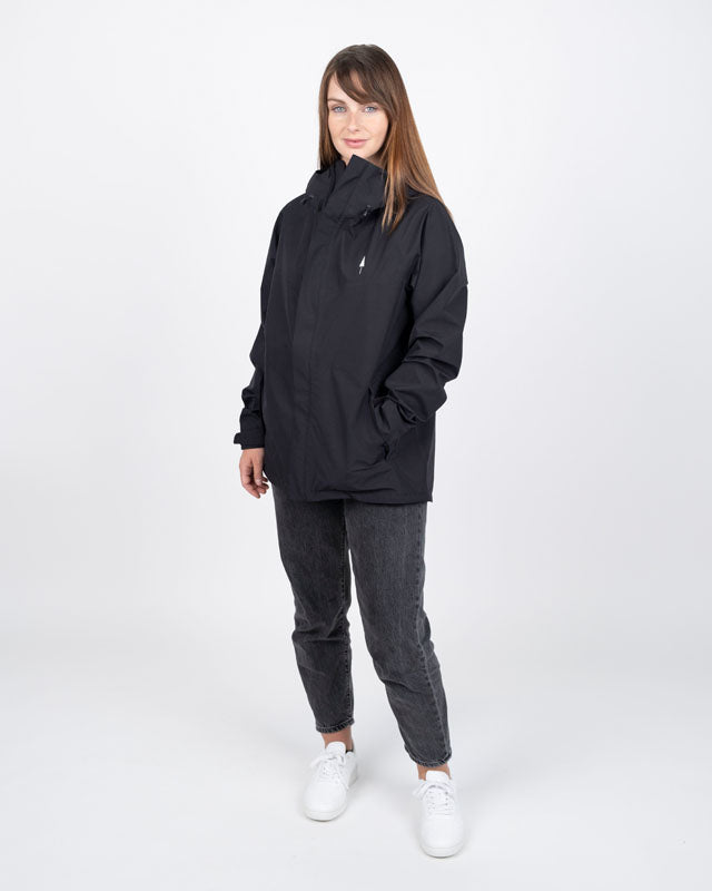 TreeJacket Rain Women Black