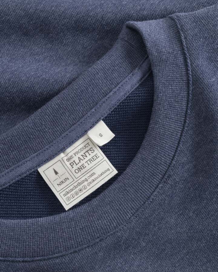 TreeSweater Navy Mel