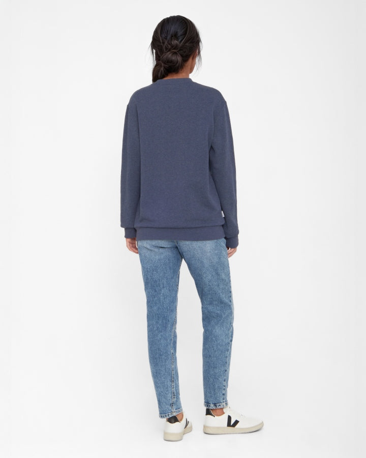 TreeSweater Navy Mel