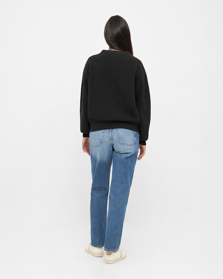 TreeCardigan Femmes Black Mel - CARDIGAN - NIKIN EU