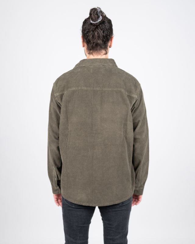 TreePlanter Overshirt Corduroy Grape Leaf