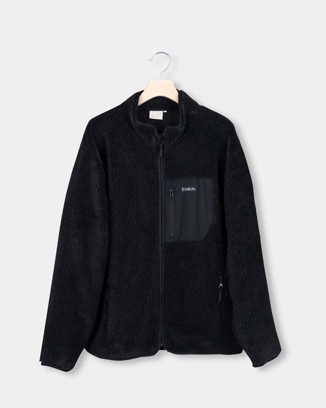 TreeFleece Teddy Relaxed Jacket Dark Anthracite