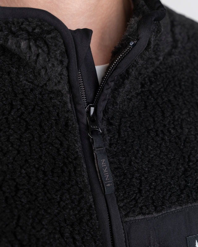 TreeFleece Teddy Relaxed Jacket Dark Anthracite - JACKET - NIKIN EU