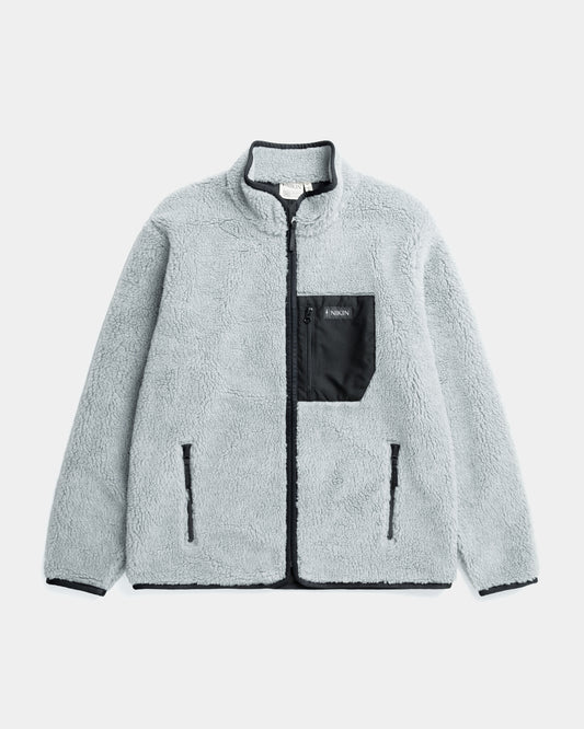TreeFleece Teddy Jacket Grey Mel