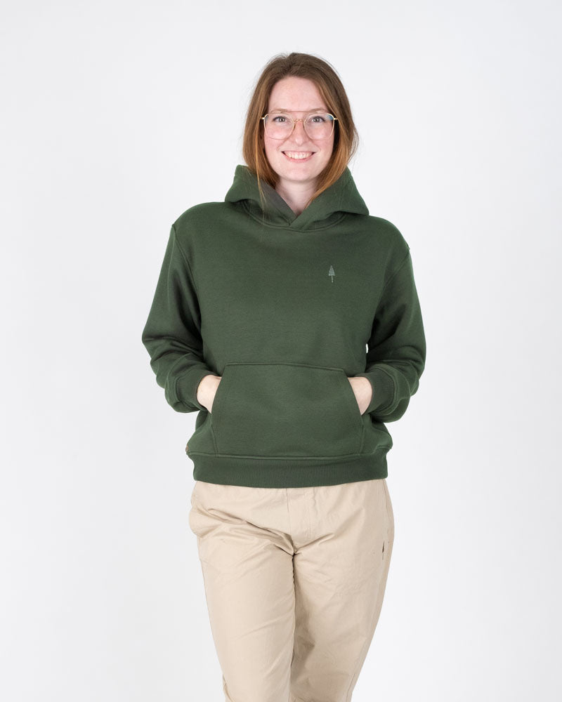 TreeHoodie Circular Women Ash Green