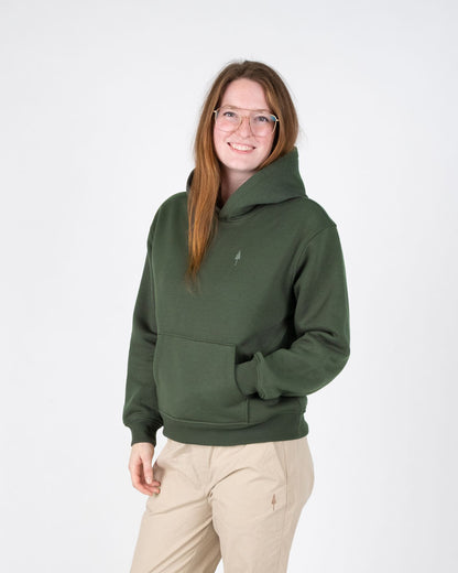 TreeHoodie Circular Women Ash Green