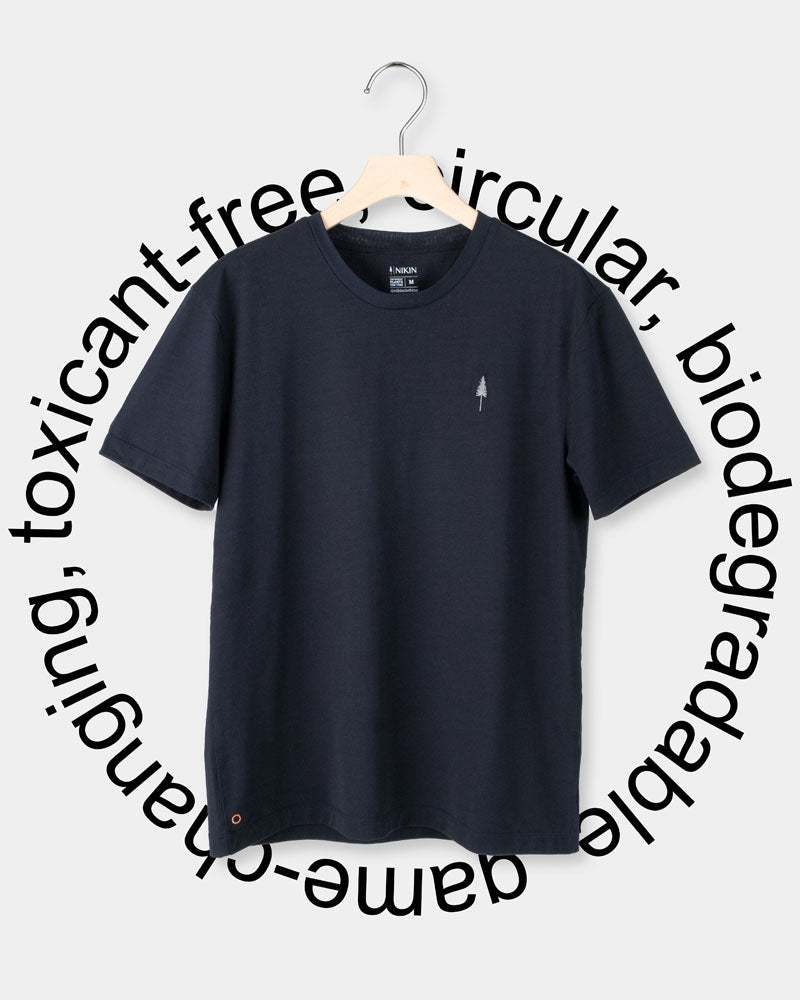 TreeShirt Circular Dark Navy