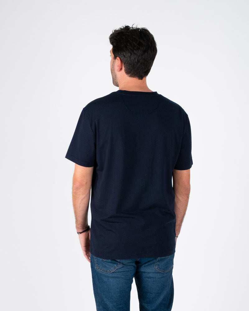 TreeShirt Circular Dark Navy