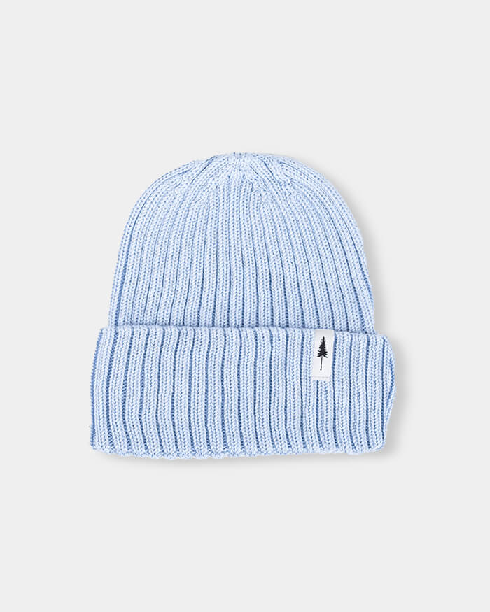 Treeanie Ribbed Baby Light Blue - BEANIE - NIKIN EU