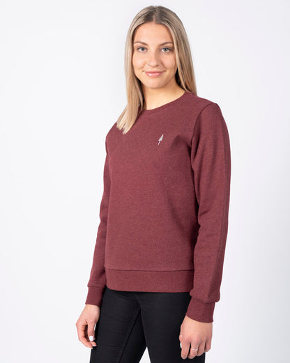 TreeSweater Femmes Bordeaux Mel