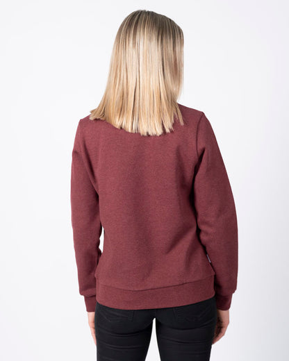 TreeSweater Femmes Bordeaux Mel