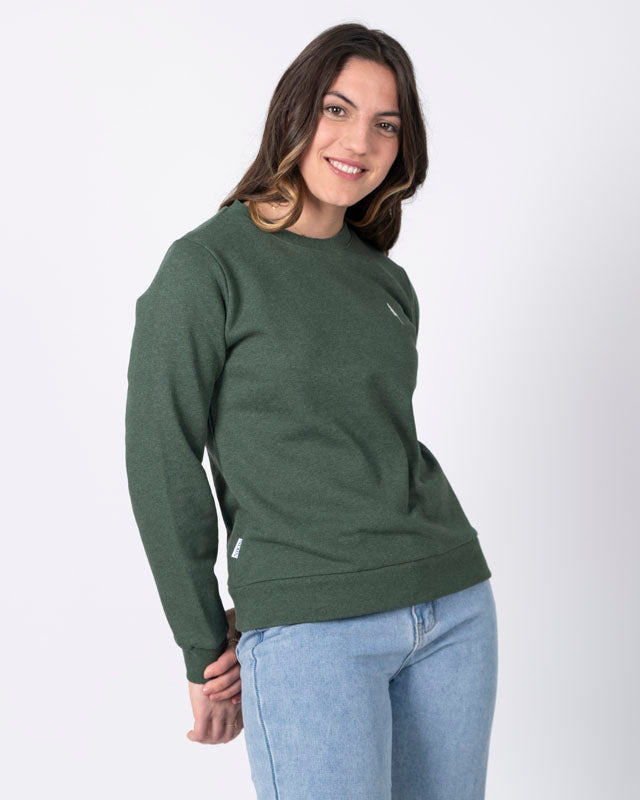 TreeSweater Women Olive Mel - SWEATER - NIKIN EU
