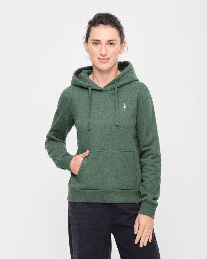 TreeHoodie Femmes Olive Mel