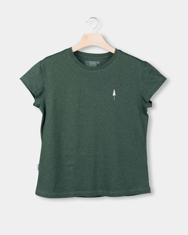 TreeShirt Women Olive Mel - TSHIRT - NIKIN EU