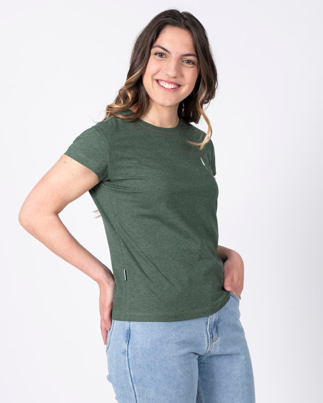 TreeShirt Women Olive Mel - TSHIRT - NIKIN EU