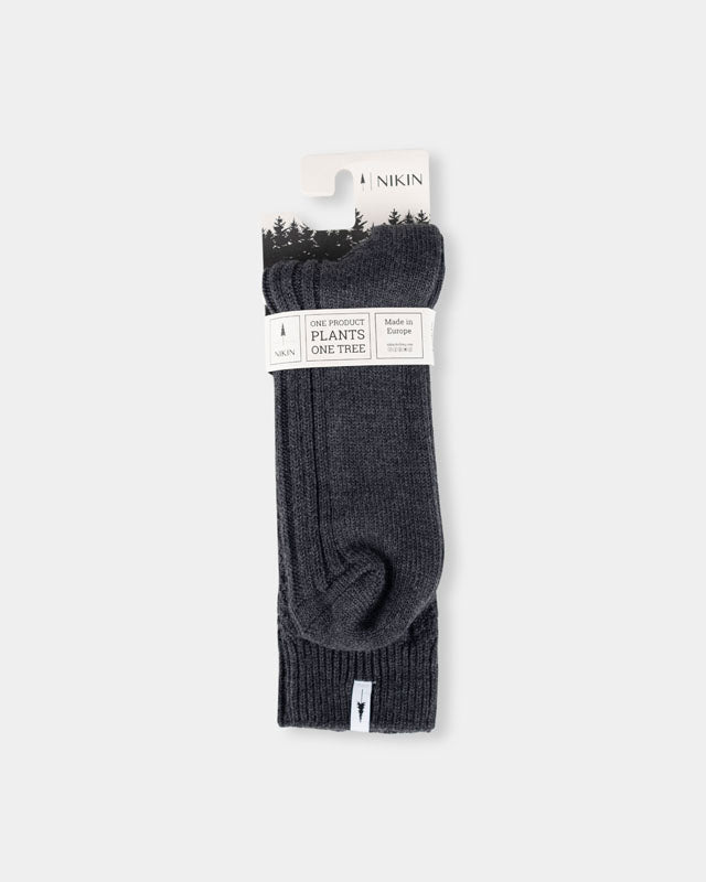 TreeSocks Cosy Women Black Mel - SOCKS - NIKIN EU