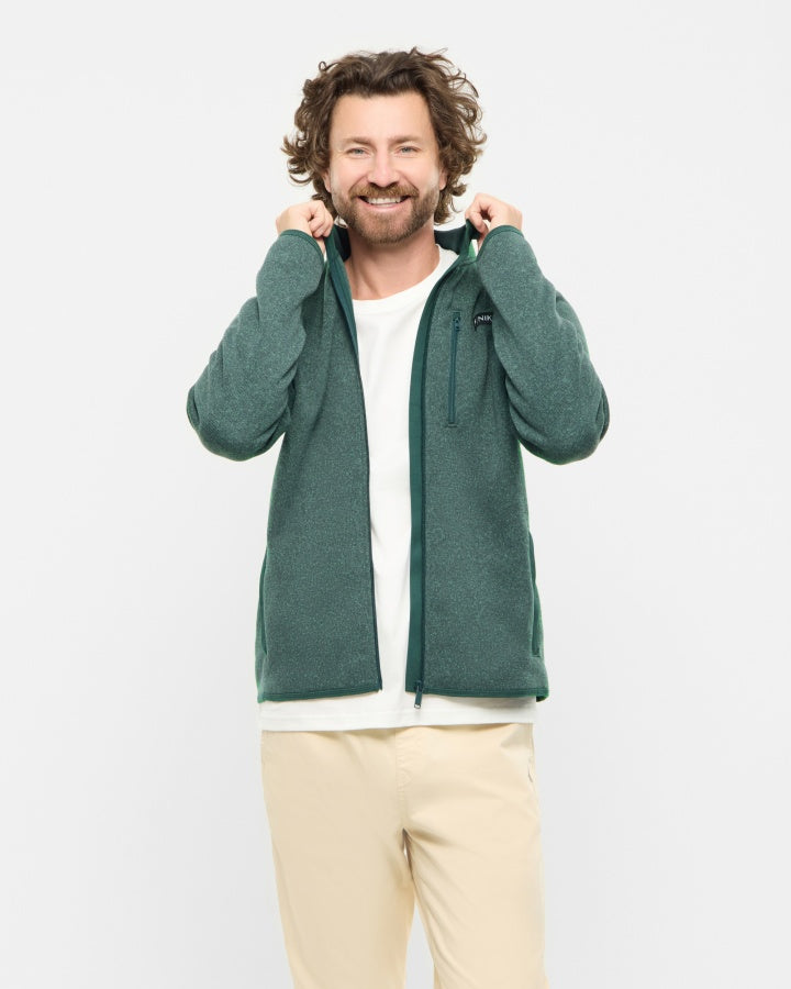 TreeJacket Knitted Fleece Juniper