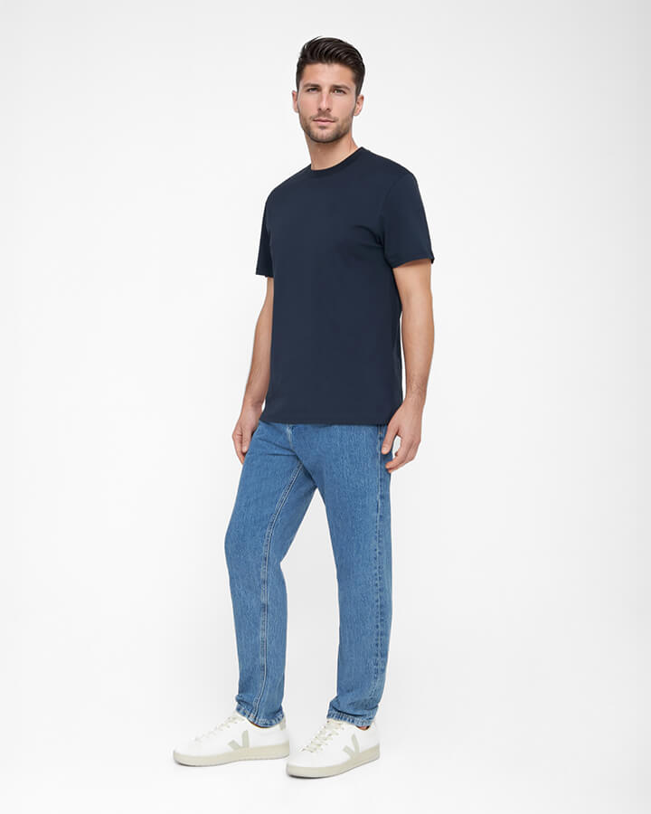 TreeShirt Plain Dark Navy - TSHIRT - NIKIN EU