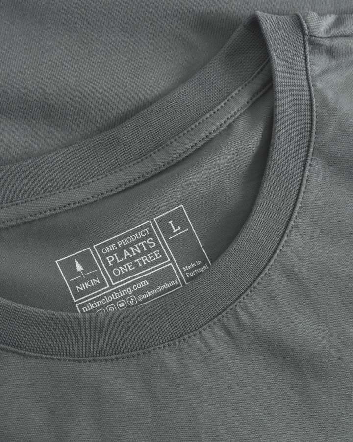 TreeShirt Plain Ash Green