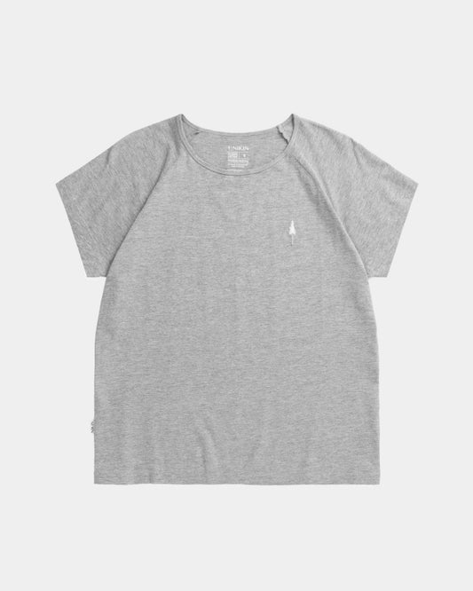 TreeShirt Raglan Coffee Women Grey Mel