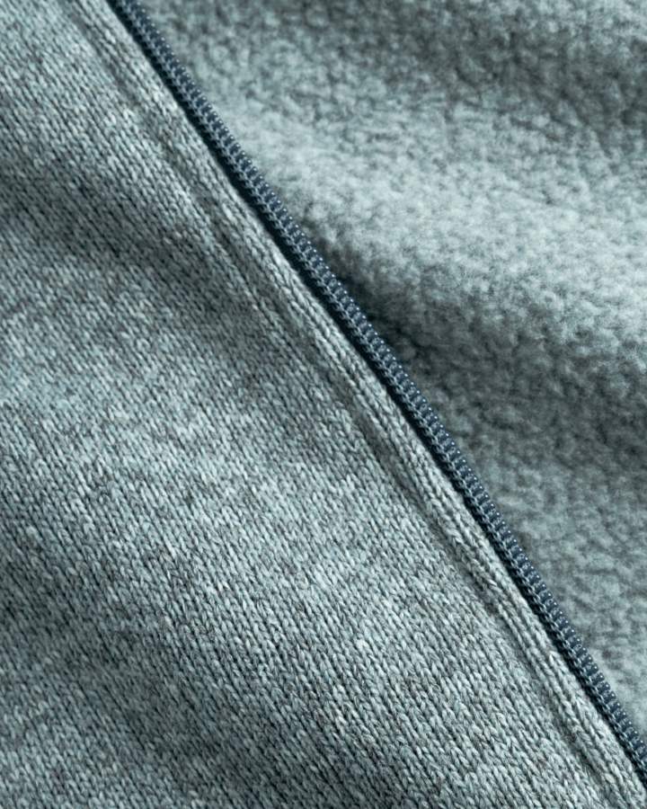 TreeJacket Knitted Fleece Femmes Bleu Élémentaire