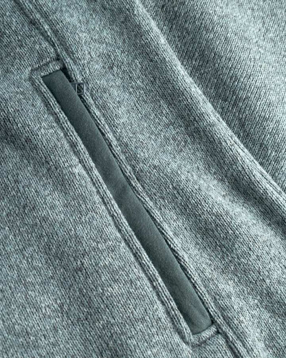 TreeJacket Knitted Fleece Femmes Bleu Élémentaire