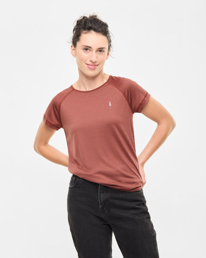 TreeShirt Wool Femmes Tuscan Red Mel