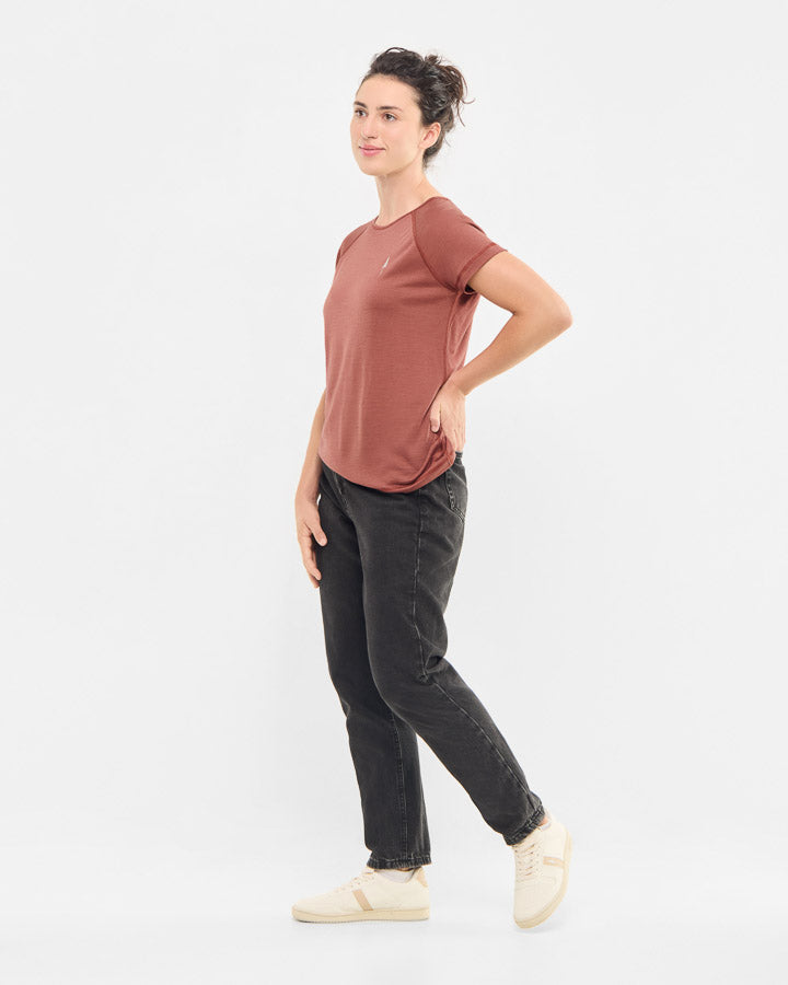 TreeShirt Wool Femmes Tuscan Red Mel