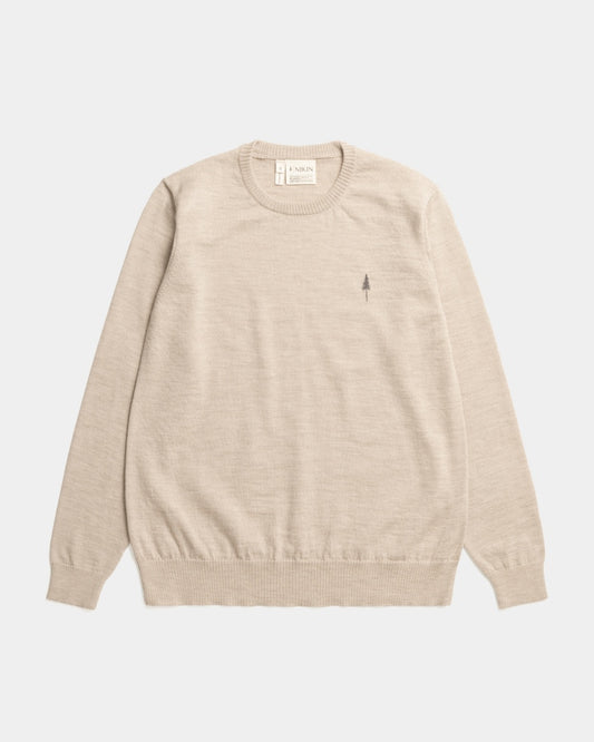 TreePullover Merino Wool Women Caramel Mel