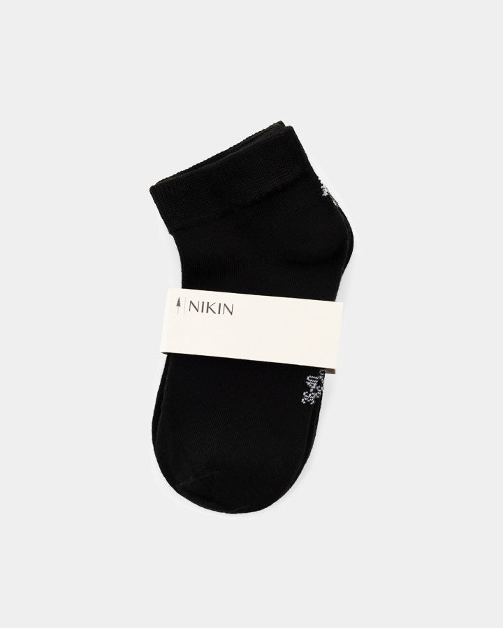 TreeSocks Short Heel Bundle Black
