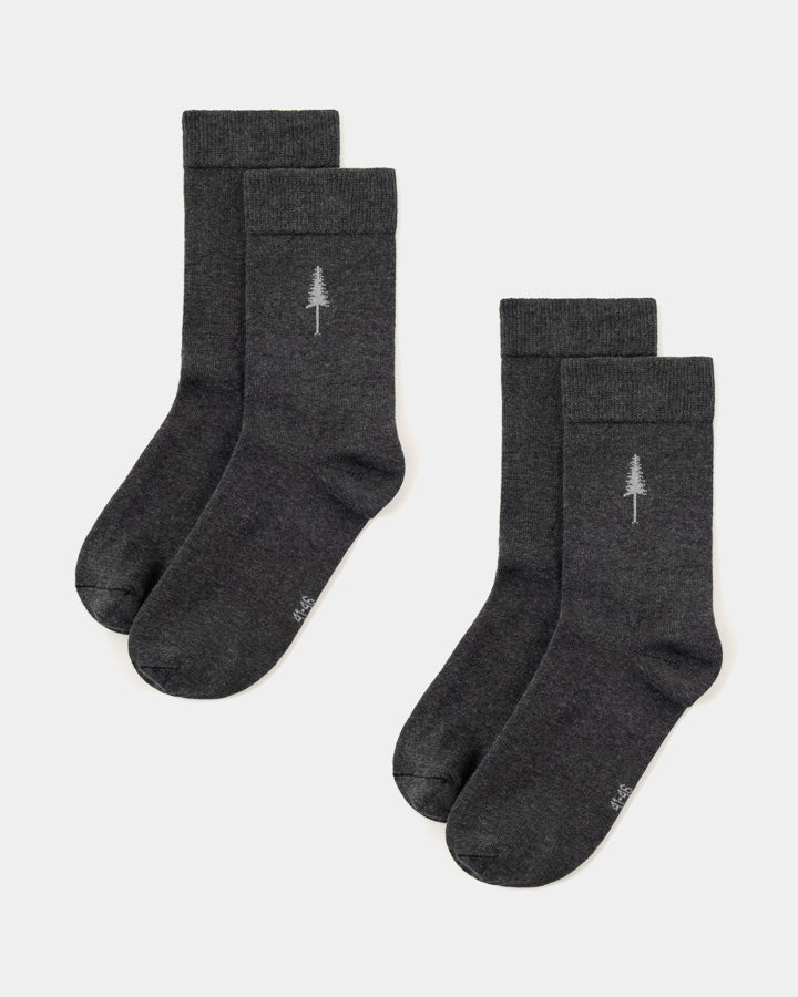 TreeSocks Standard Single Bundle Dark Anthracite