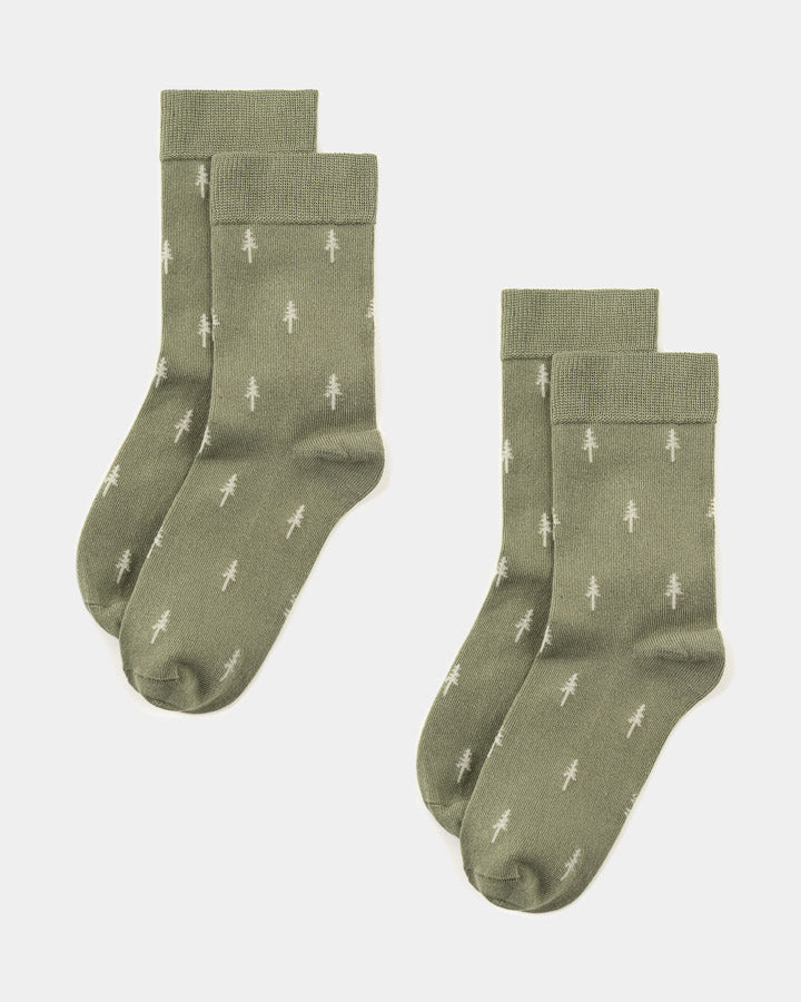 TreeSocks Standard All-Over Bundle Pickle