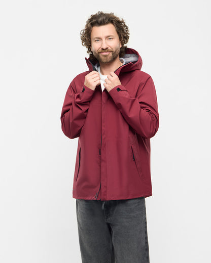 TreeJacket Rain Burgundy