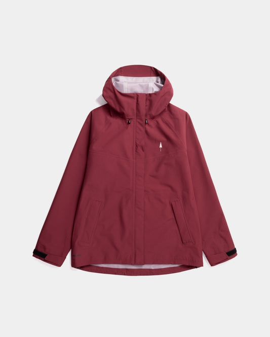 TreeJacket Rain Femmes Bourgogne