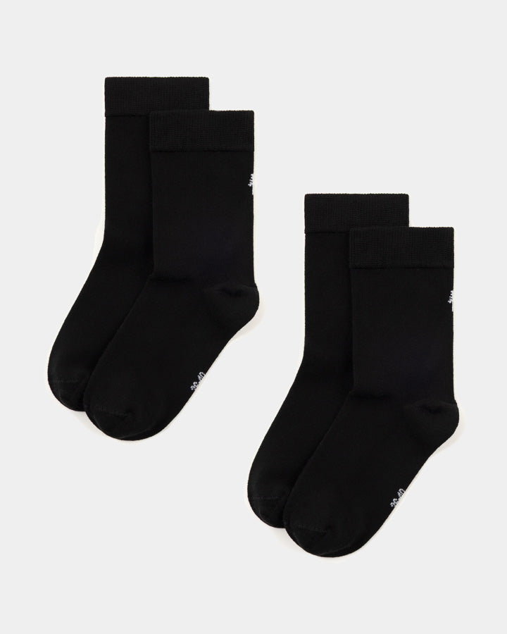 TreeSocks Standard Plain Bundle Black
