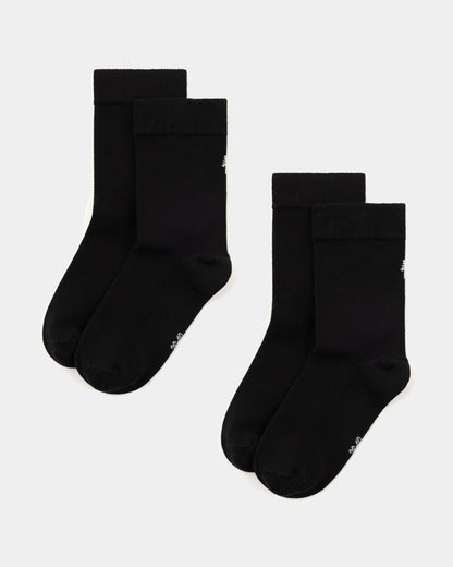 TreeSocks Standard Plain Bundle Black