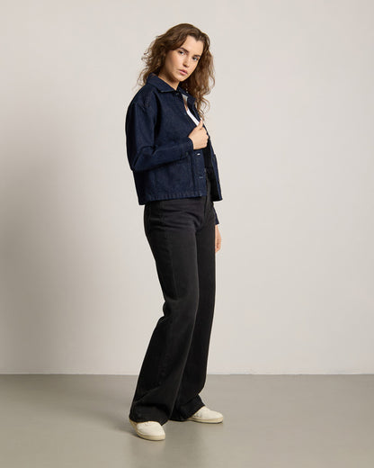 TreeJacket Denim RecCotton Femmes Indigo Femmes