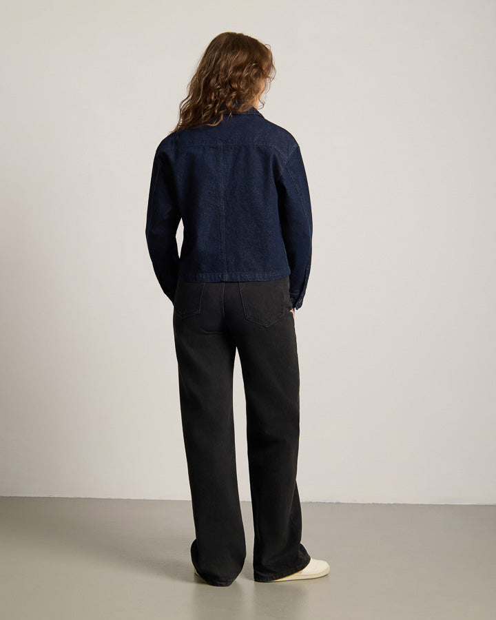 TreeJacket Denim RecCotton Femmes Indigo Femmes