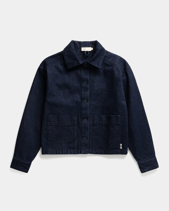 TreeJacket Denim RecCotton Femmes Indigo Femmes