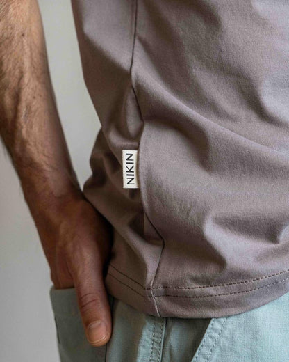 TreeShirt Pocket Mono Gris cendré Taupe