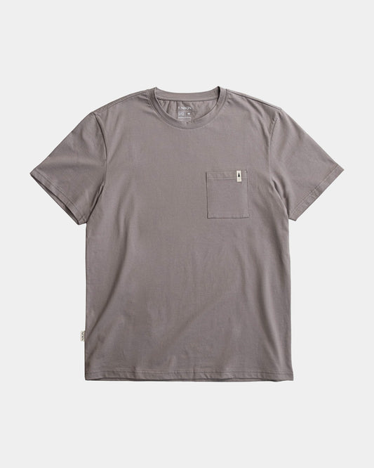 TreeShirt Pocket Mono Gris cendré Taupe