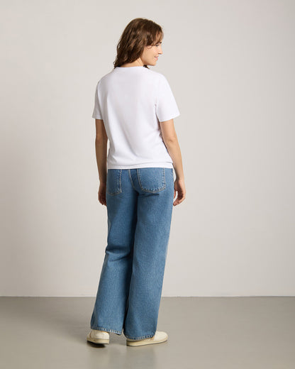 T-shirt TreeShirt Relaxed Femmes White