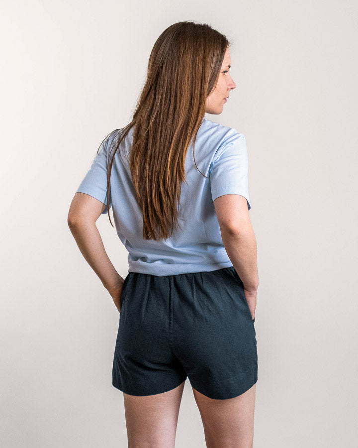 TreeShorts Femmes Bleu marine Femmes