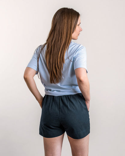 TreeShorts Femmes Bleu marine Femmes