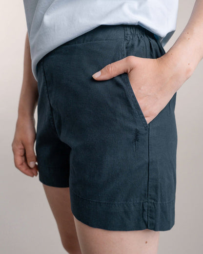 TreeShorts Femmes Bleu marine Femmes