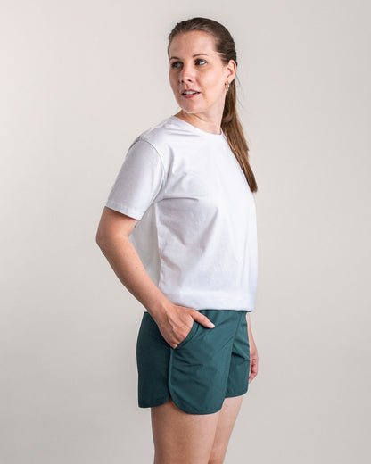 TreeShorts Technical Femmes et bleu sarcelle