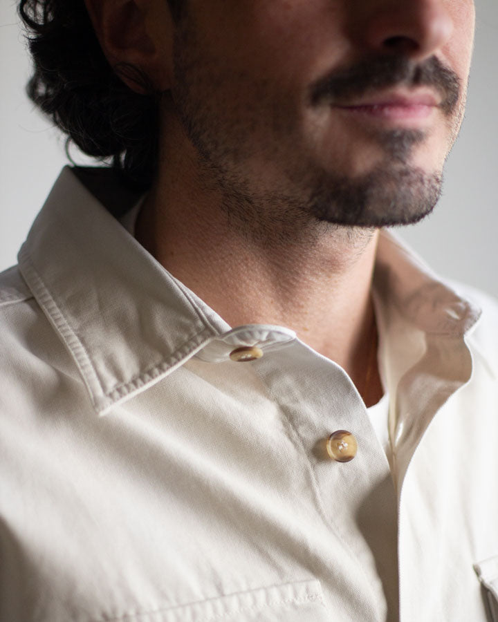 TreePlanter Overshirt Workwear Shortsleeve White Sand